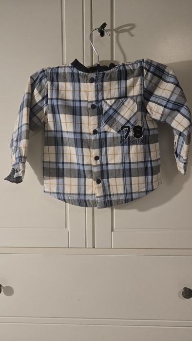 Ciepła bluza na futerku r.92