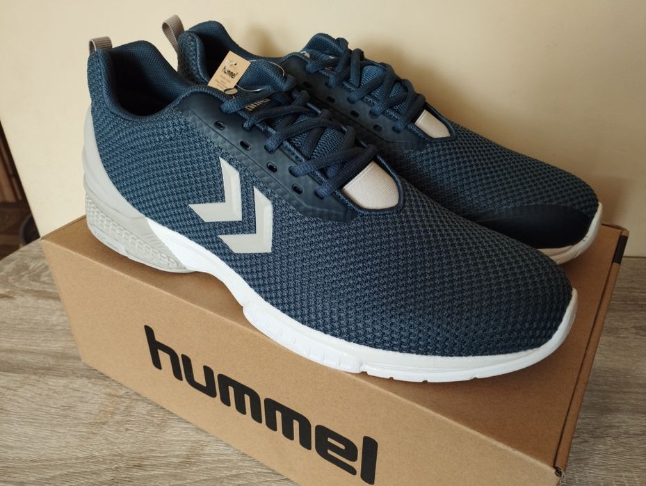 Buty sportowe Hummel, rozmiar 49,5, nowe z metką w pudełku. Wkładka do