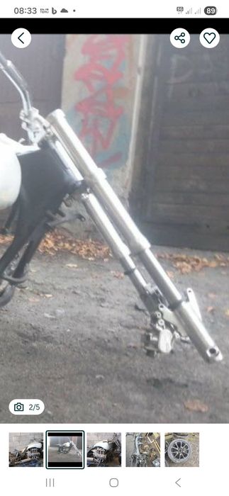 Zawieszenie przednie i kolo honda valkyrie 1500