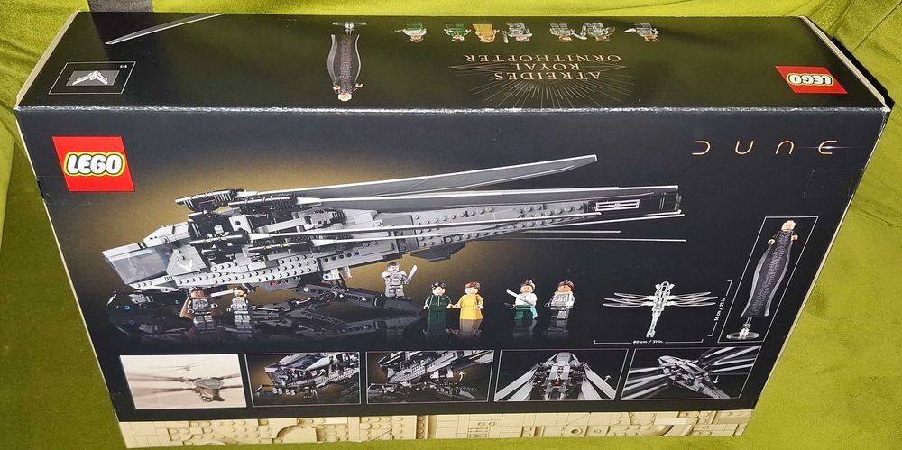 Nowe klocki LEGO Icons 10327 - Diuna - Atreides Royal Ornithopter