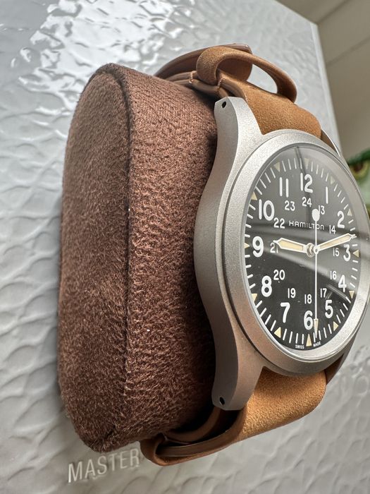 Hamilton Khaki Field Mechanical 38 mm bransoleta i pasek