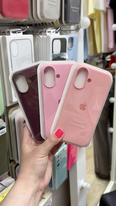 Силіконовий чохол на айфон, чохол iphone 17, силіконовий чехол на айфон 17