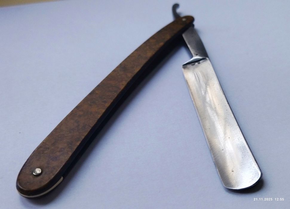 ЗАТОЧЕННАЯ коллекционная опасная бритва  Solingen D.Peres