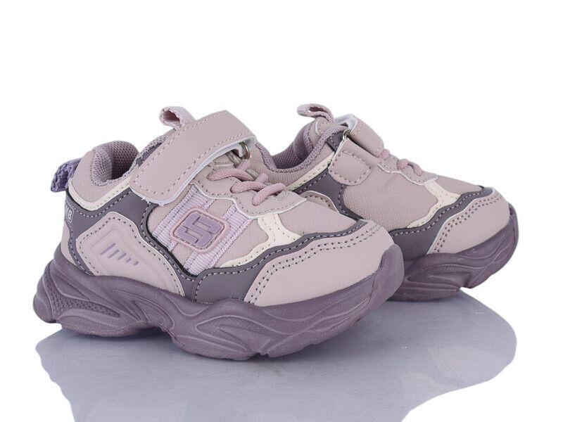 Кроссовки деми на девочку пудровые розовые