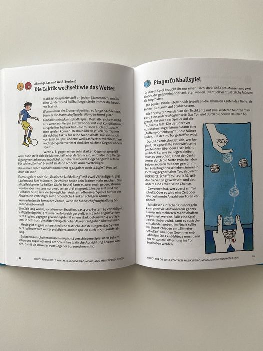 Книга про футбол на німецькій мові