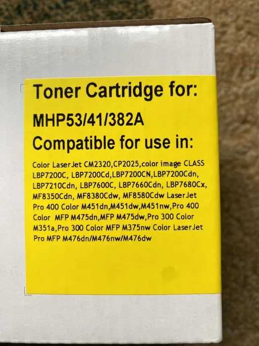 Toners MHP53/41/382A Novos