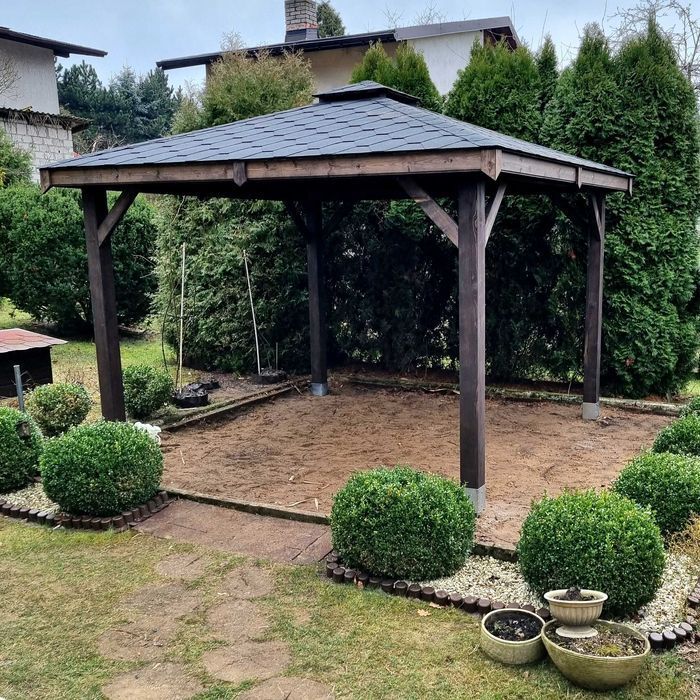 altana Malta 3x3, wiata, pergola, zadaszenie, altanka