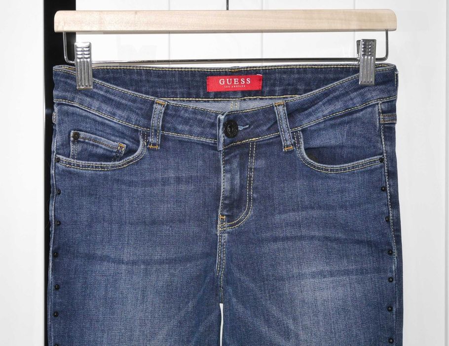 Guess świetne spodnie rurki dżety 34 XS