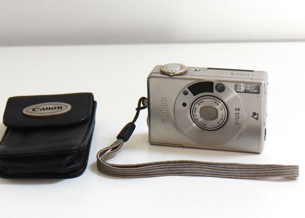 Canon Ixus II máquina fotográfica analógica vintage (de rolo)