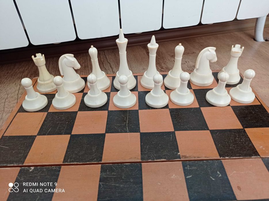 Шахматы пластик СССР.