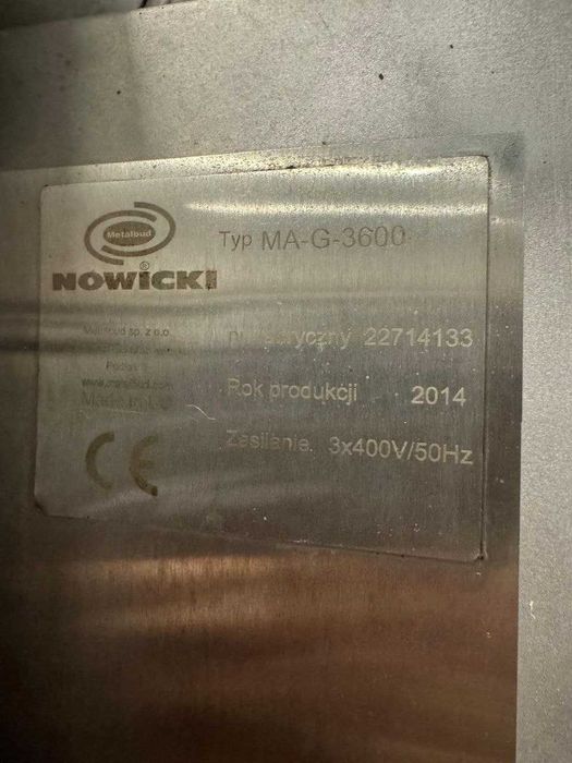 Masownica Nowicki MA-G-3600, 2014 рік