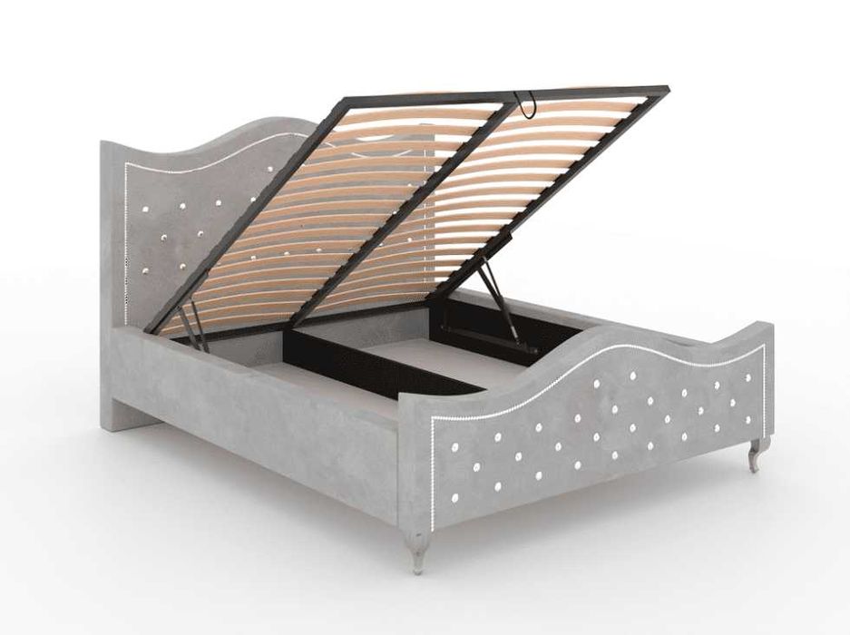 Łóżko tapicerowane  LUDWIK 120x200, 140x200, 160x200, 180x200, 200x200