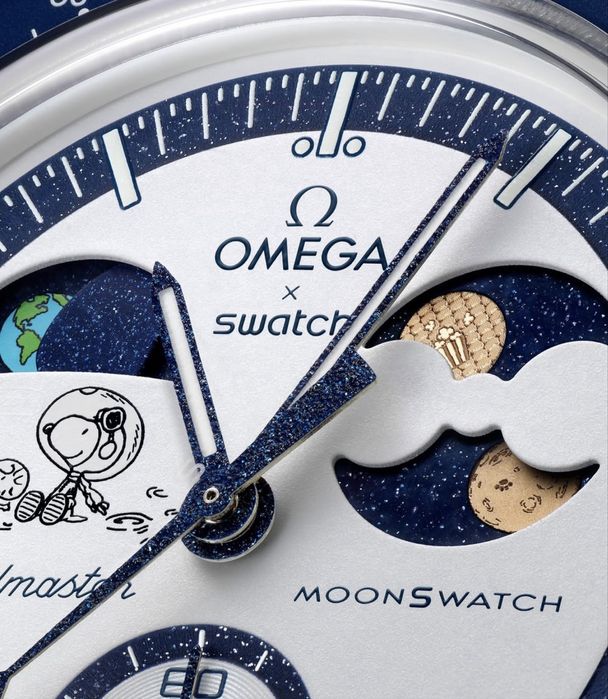 時計 Swatch OMEGA Snoopy MoonSwatch Popcorn Omega x Swatch MOONSHINE GOLD Popcorn Snoopy: 27 999 грн