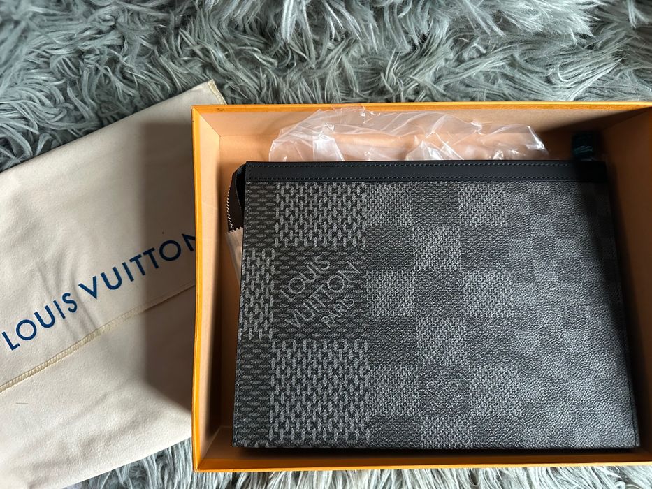 Louis Vuitton torebka na dokument męska box idealny prezent