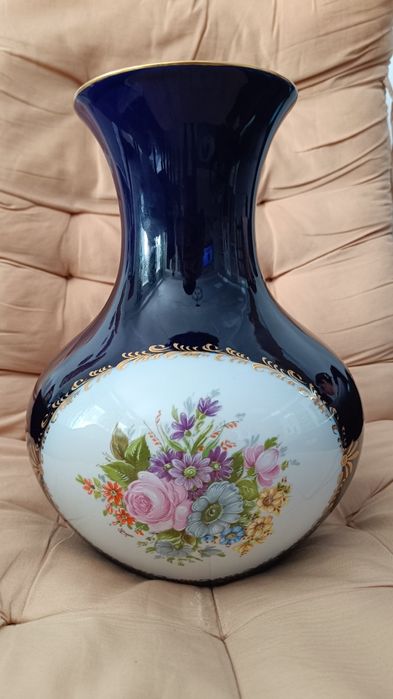 Vaso Limoges Azul