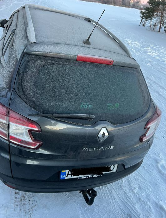 Кришка багажника ляда Renault Megane 3 Рено Меган 3