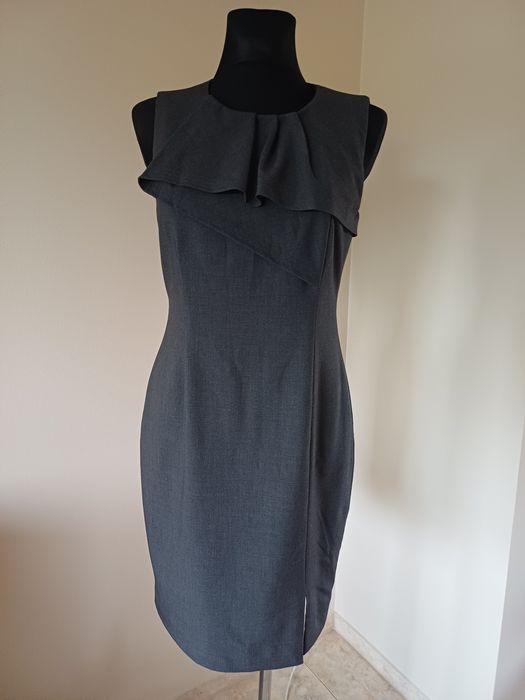elegancka sukienka, Calvin Klein, r. 38 (10), stan idealny