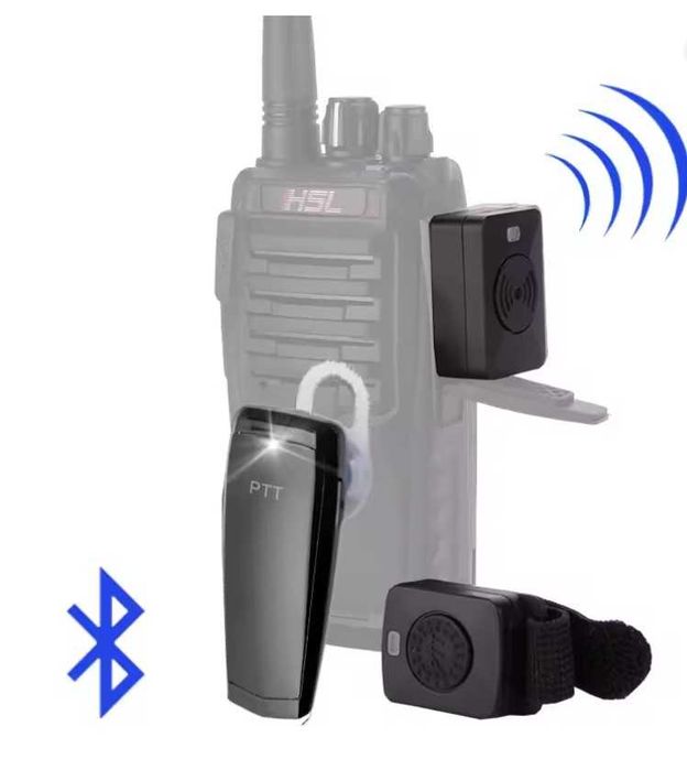 Гарнітура Bluetooth для Baofeng + кнопка PTT