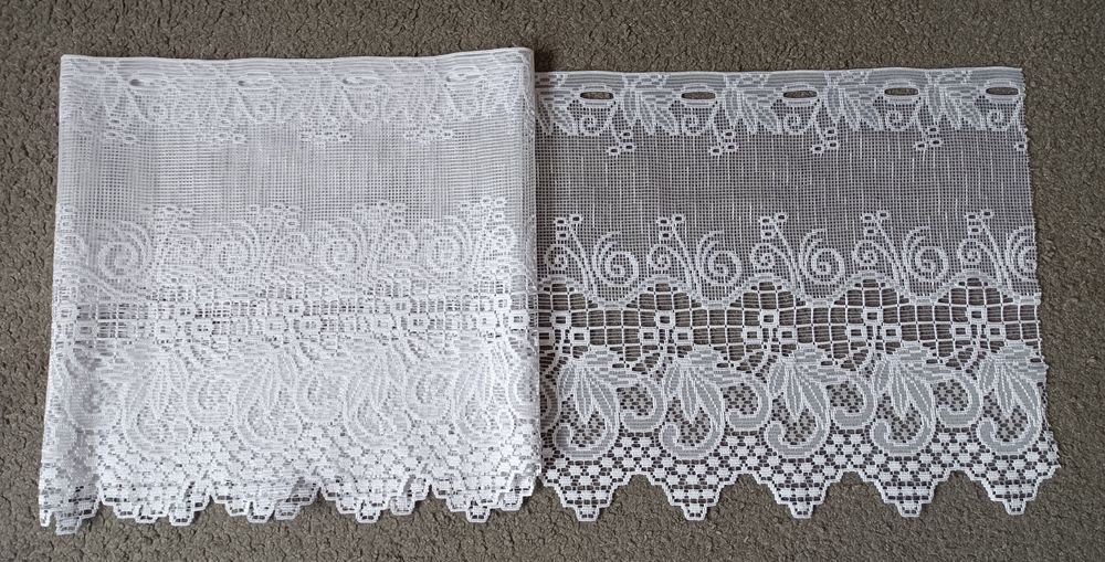 Zazdrostki żakardowe komplet