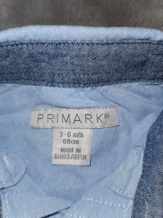 Niebieska koszula Primark rozm. 68