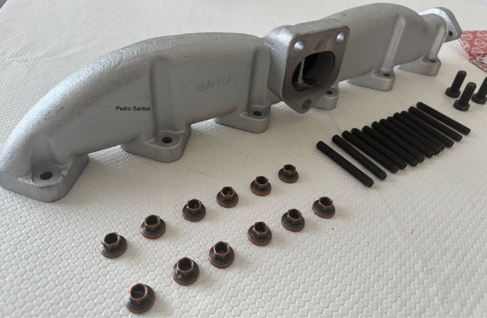 Coletor Colector Escape Ferro Fundido Bmw e60 e61 e65 e46 x5 525d 530d