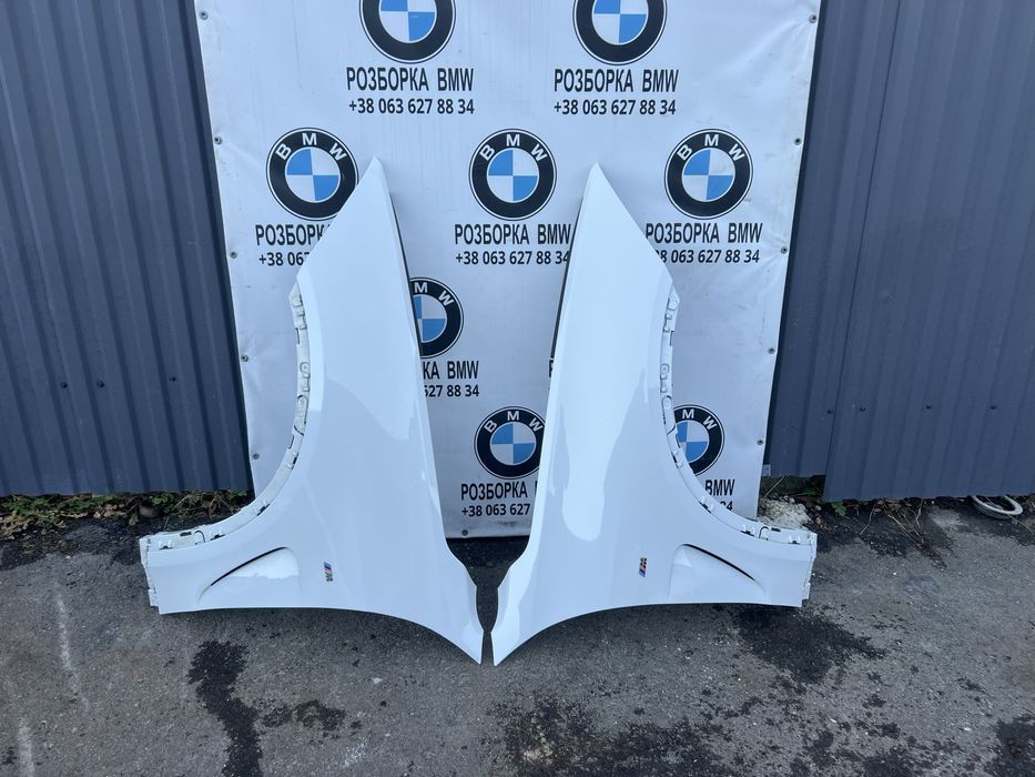 Крила bmw x5 f15 бмв Alpinweiss III (Alpine White III) - білий колір