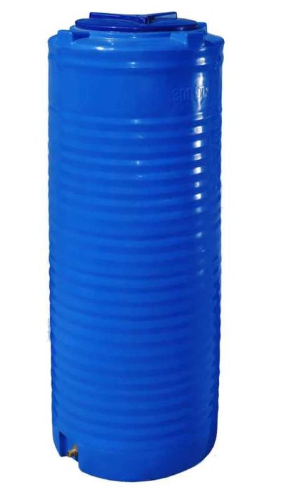 Емкость 300 л пластиковая вертикальная двухслойная