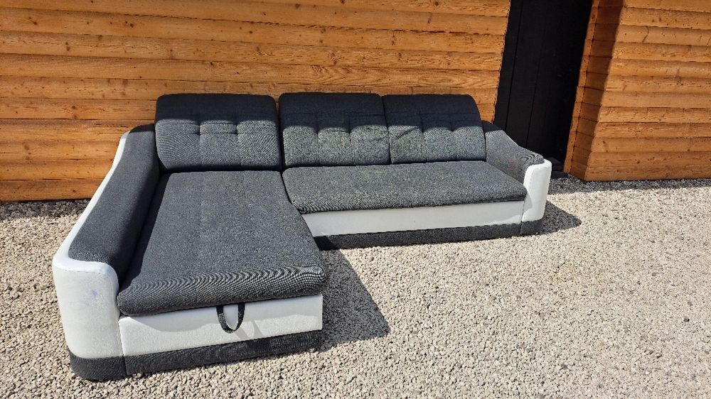 Narożnik Sofa Kanapa 2W1  z Funkcją Spania 2.80x2m Okazja!!