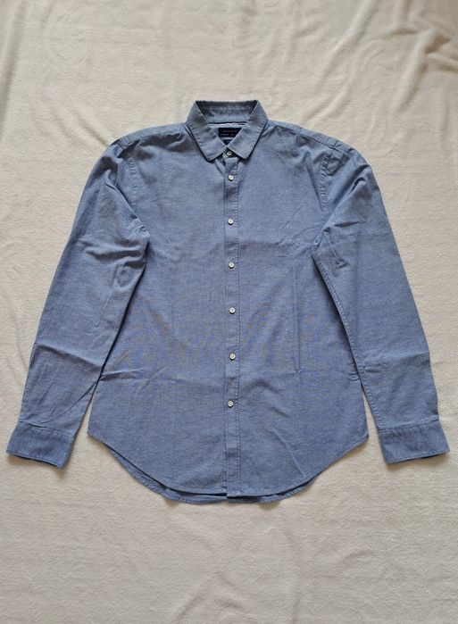 Zara Man Jasnoniebieska Koszula Slim Fit M