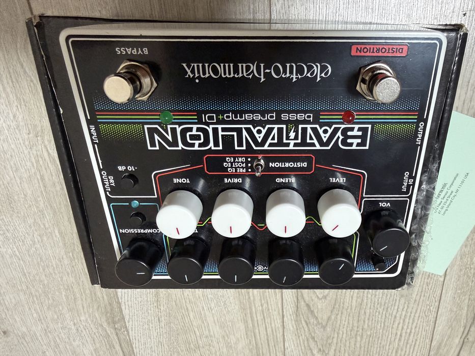 Electro Harmonix Battalion, Педаль для бас гитары