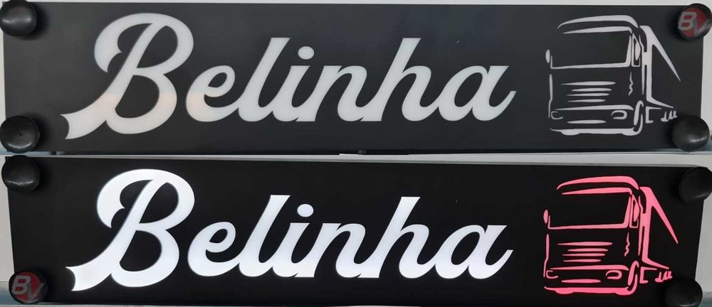 Chapas iluminadas Led (Personalizadas)