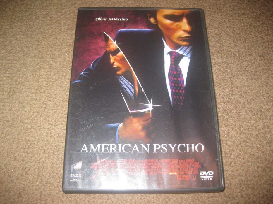 DVD "American Psycho" com Christian Bale/Raro!