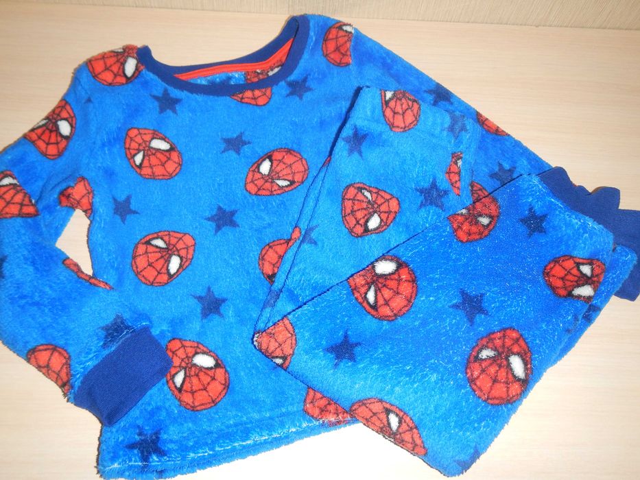 Флісова піжама nutmeg spiderman р.92-98см(2-3роки)