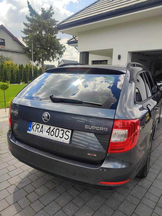 Skoda Superb II FL 2014 rok 1.8b 4x4 Kraków