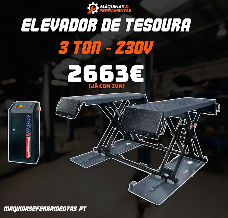 Elevador Móvel de Tesoura 3 Ton LL29