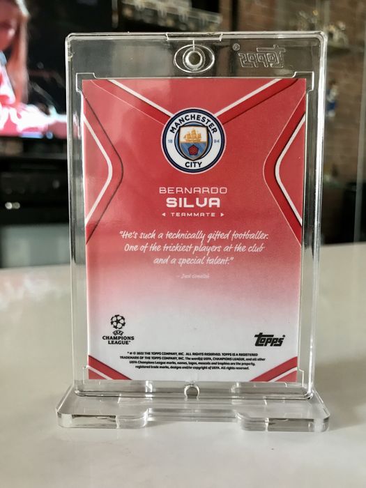 Carta Autografo Bernardo Silva /10