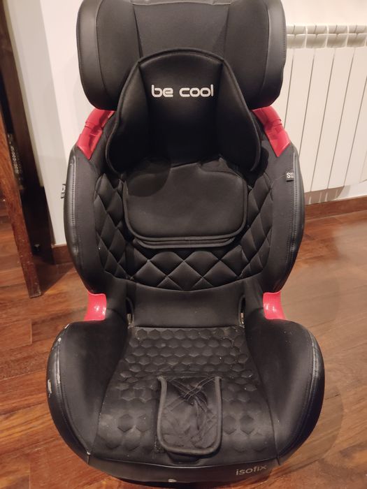 Cadeira Auto Reclinável (Grupo 1/2/3 - Preto) isofix.