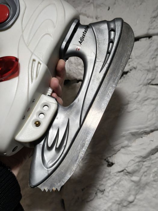 Коньки детские, регулируемый размер