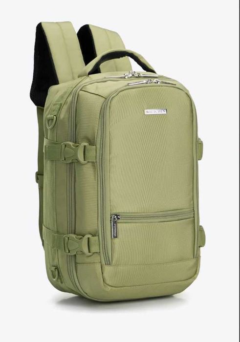 Plecak wielofunkcyjny do samolotu 2w1 oliwkowy 40 × 25 × 20 Wittchen