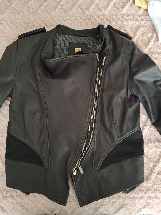 Шкіряна куртка Hugo