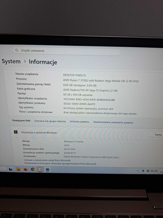 Laptop Lenovo IdeaPad S540-14API