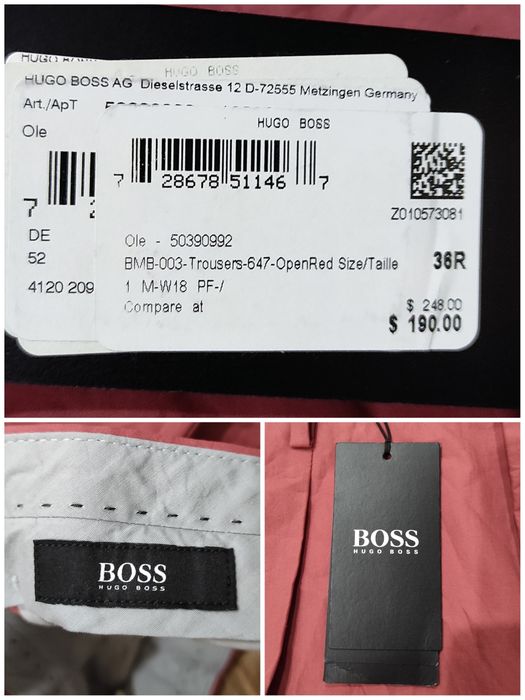 L Hugo Boss оригінальні чоловічі преміальні штани