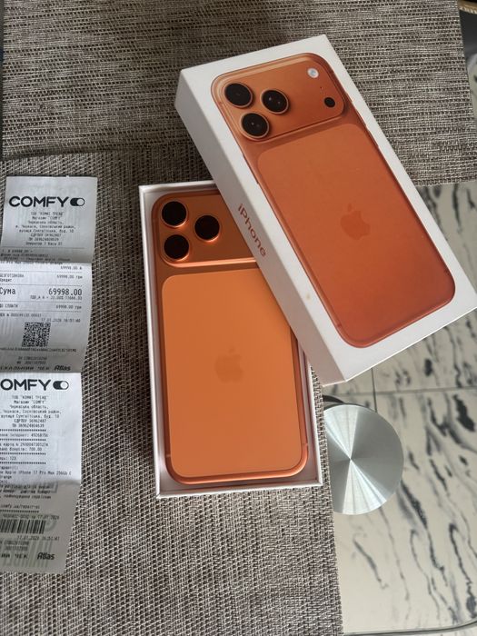 iPhone 17 Pro Max 256gb фізична сімка