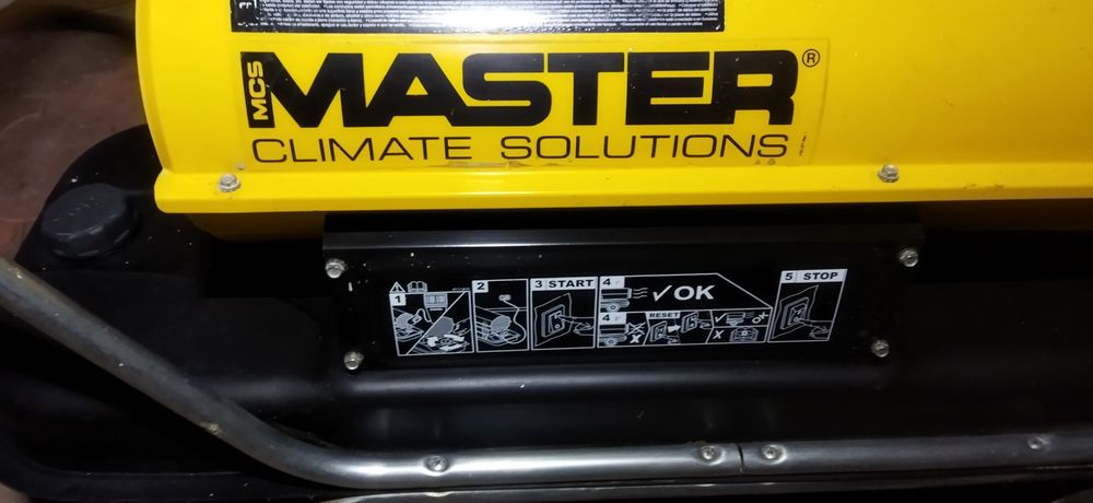 Nagrzewnica Olejowa MASTER  B150 CED 44kw