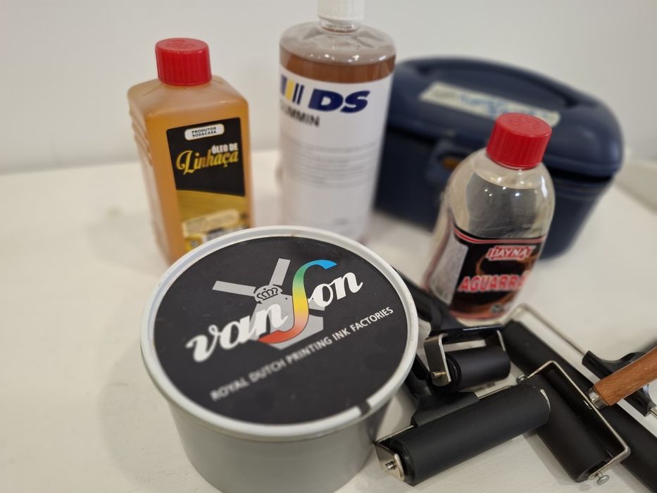 Kit completo de tecnica de transferência de imagem para cerâmica!