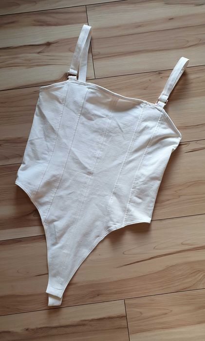Białe body H&M M 38
