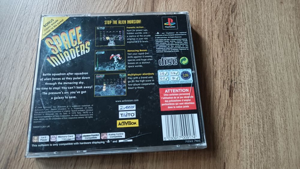 Space Invaders PS1