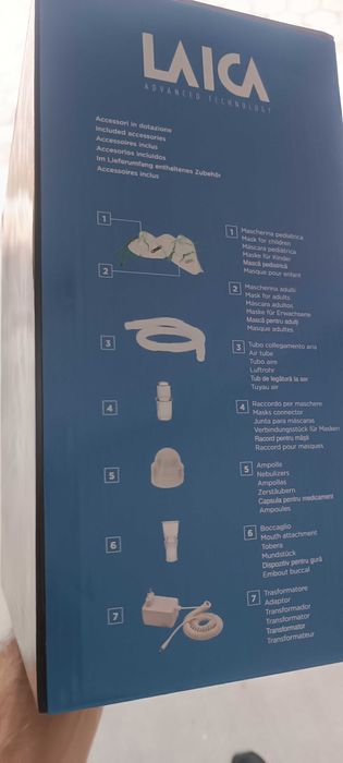 Laica inalador MD6026P