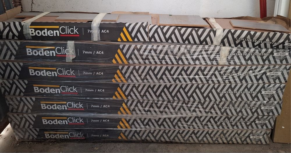 10 cxs.Chão/parket cinza