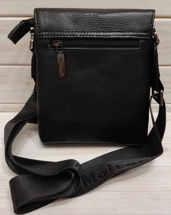 Сумка барсетка мужская натуральная кожа через плечо Moltani 6823-1